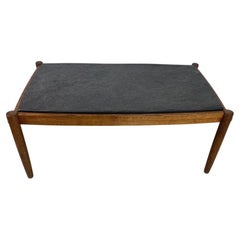 Vintage Danish Design slate top coffee table - Magnus Olesen 1960