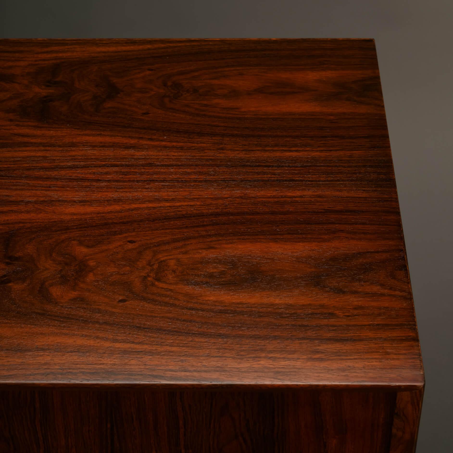 Danish Design Small Rosewood Sideboard by Brouer Mobelfabrik, 1960s For Sale 8