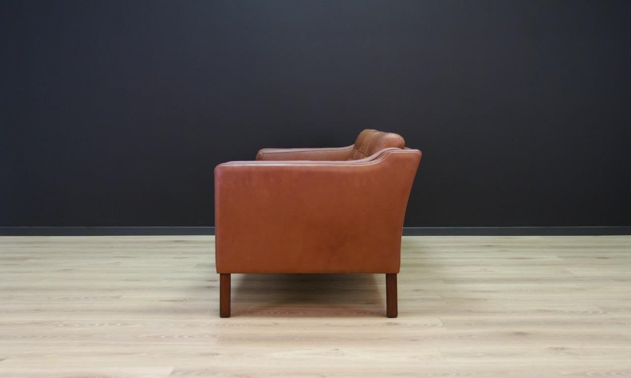 Danish Design Sofa Leather Vintage Midcentury 4