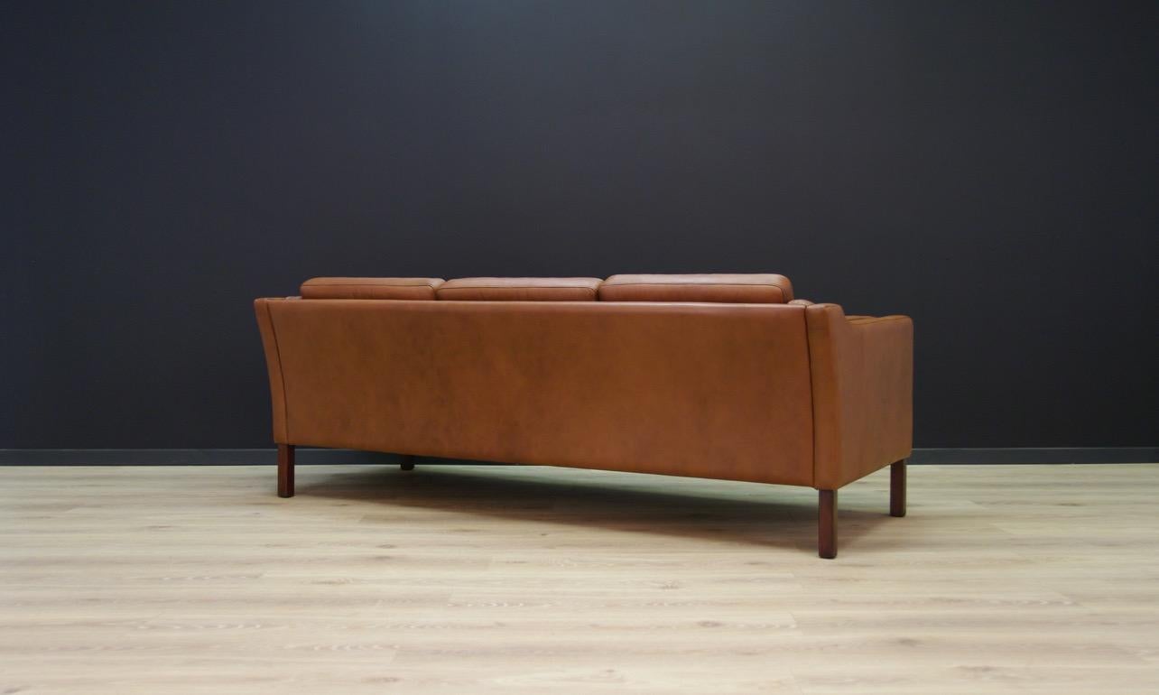 Danish Design Sofa Leather Vintage Midcentury 2