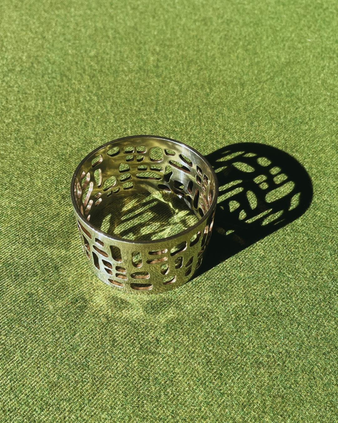 da uomo o donna Bracciale modernista in argento Sven Haugaard, design danese, CIRCA 1960 in vendita