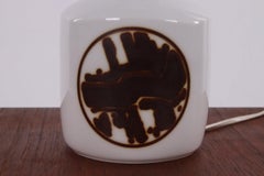 Danish Design Table Lamp from Bing & Grondahl Porcelain, 1970s