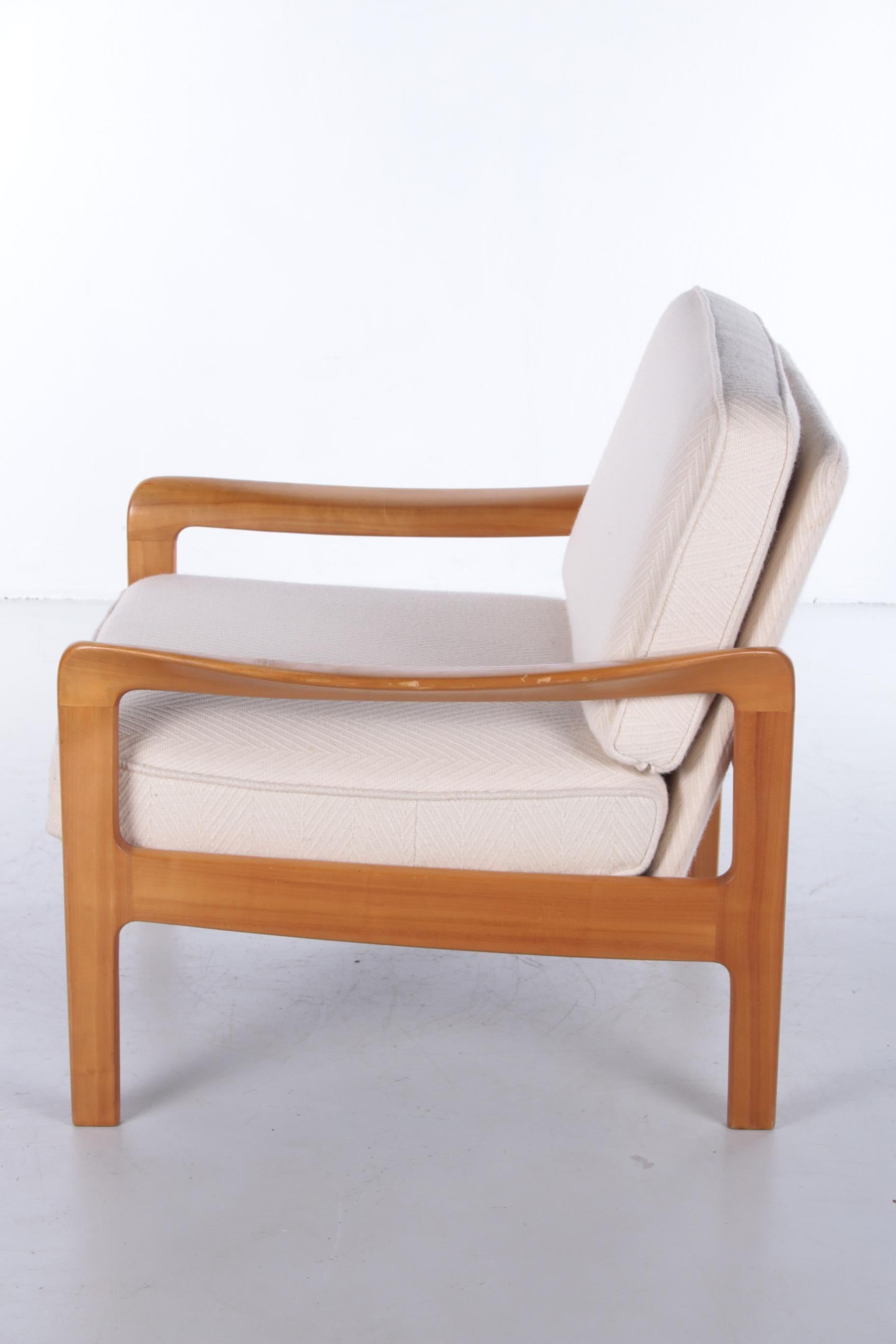 Mid-17th Century Danish Design Teak Armchair by Ole Wanscher, 1960