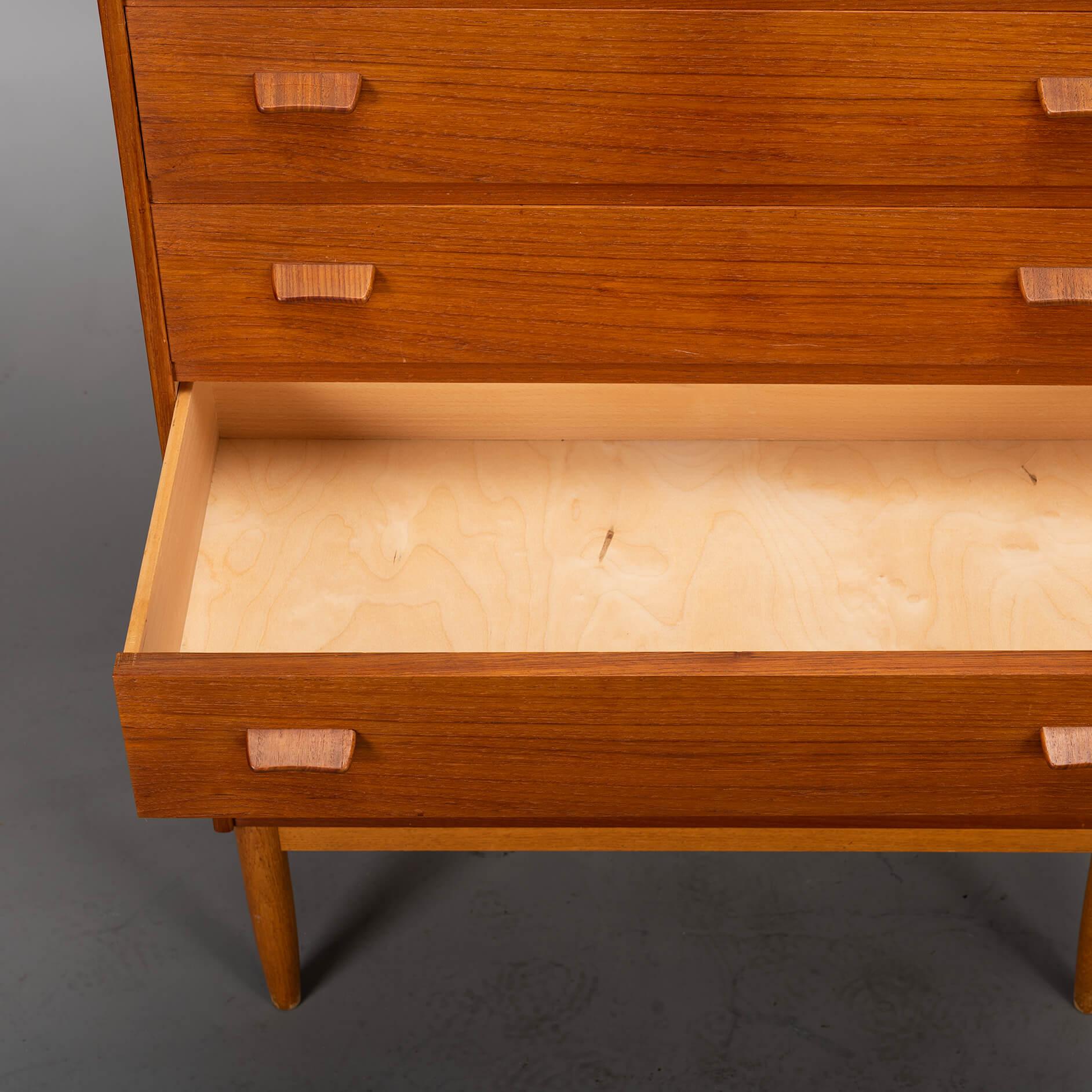 Danish Design Teak Chest of Drawers by Munch, 1960s For Sale 7
