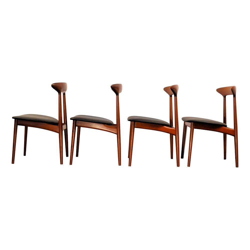 Danish Design Teak Dining Set by Kurt Ostervig and Peter Hvidt & Orla Molgaard 2