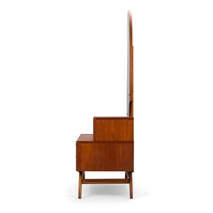 Tavolino da toilette in teak di design danese, anni '60