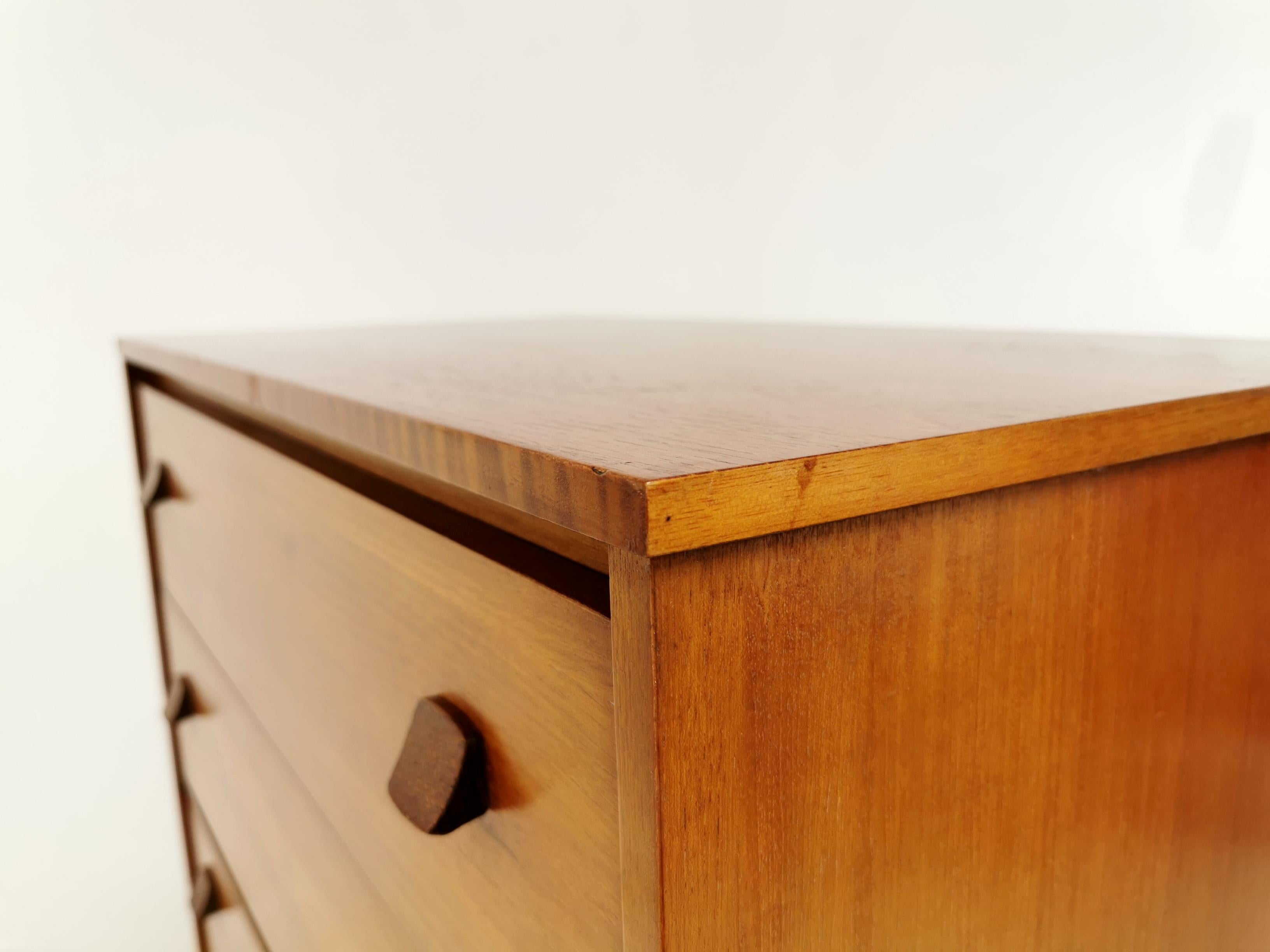Danish Design Teak Midcentury Chest of Drawers, 1960s For Sale 3