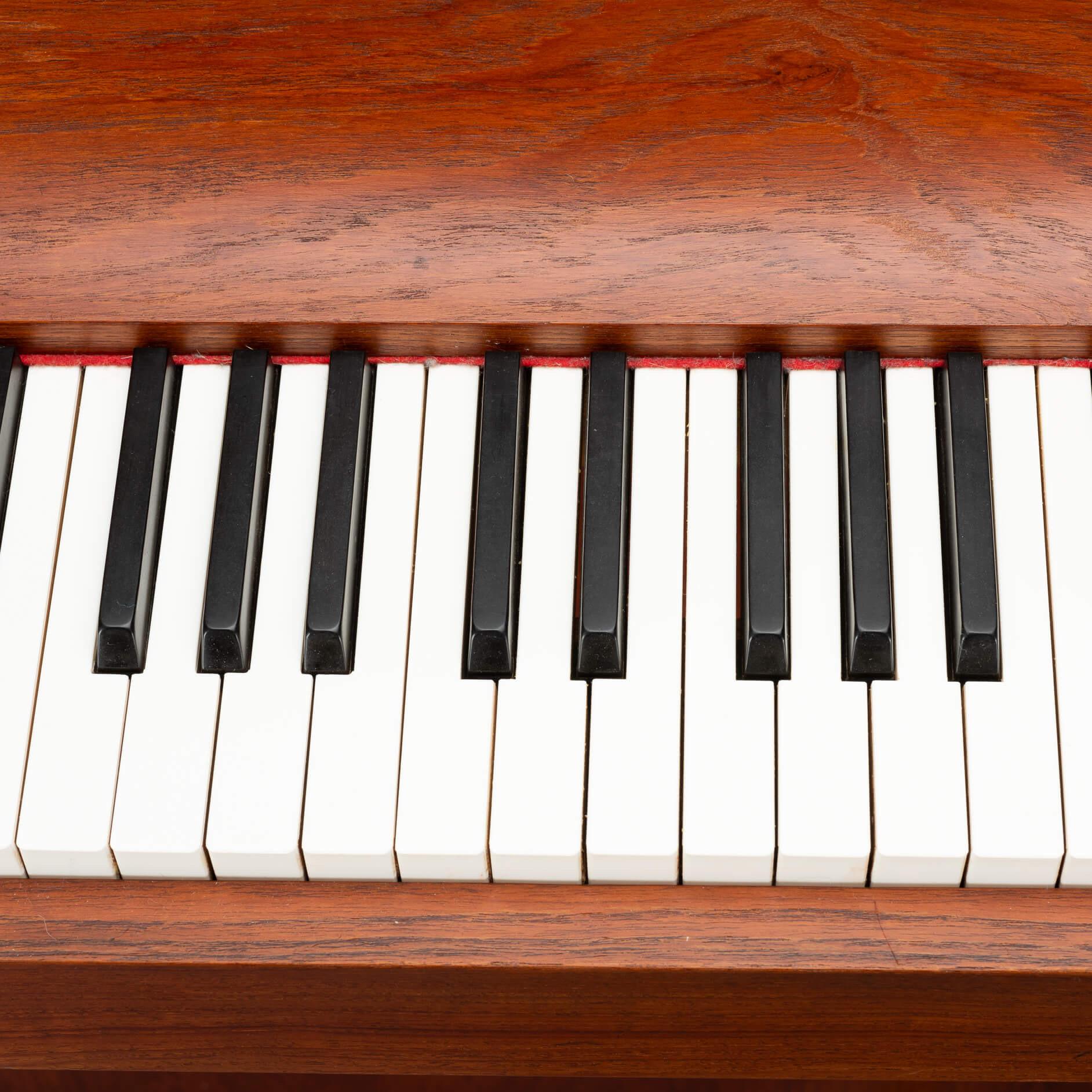 Danish Design Teak pianette by Louis Zwicki, 1950s 4