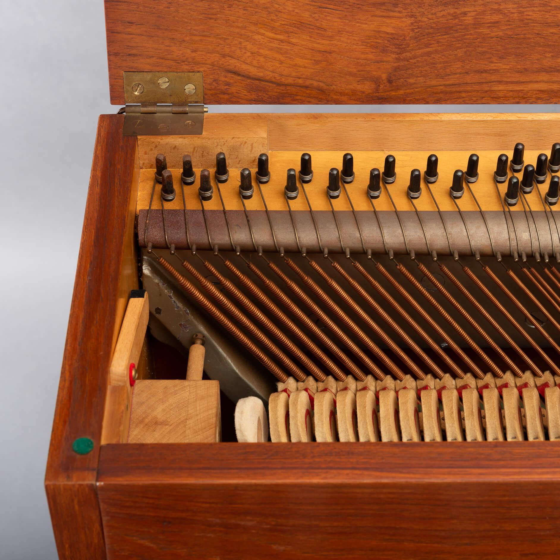 Danish Design Teak pianette by Louis Zwicki, 1950s 8