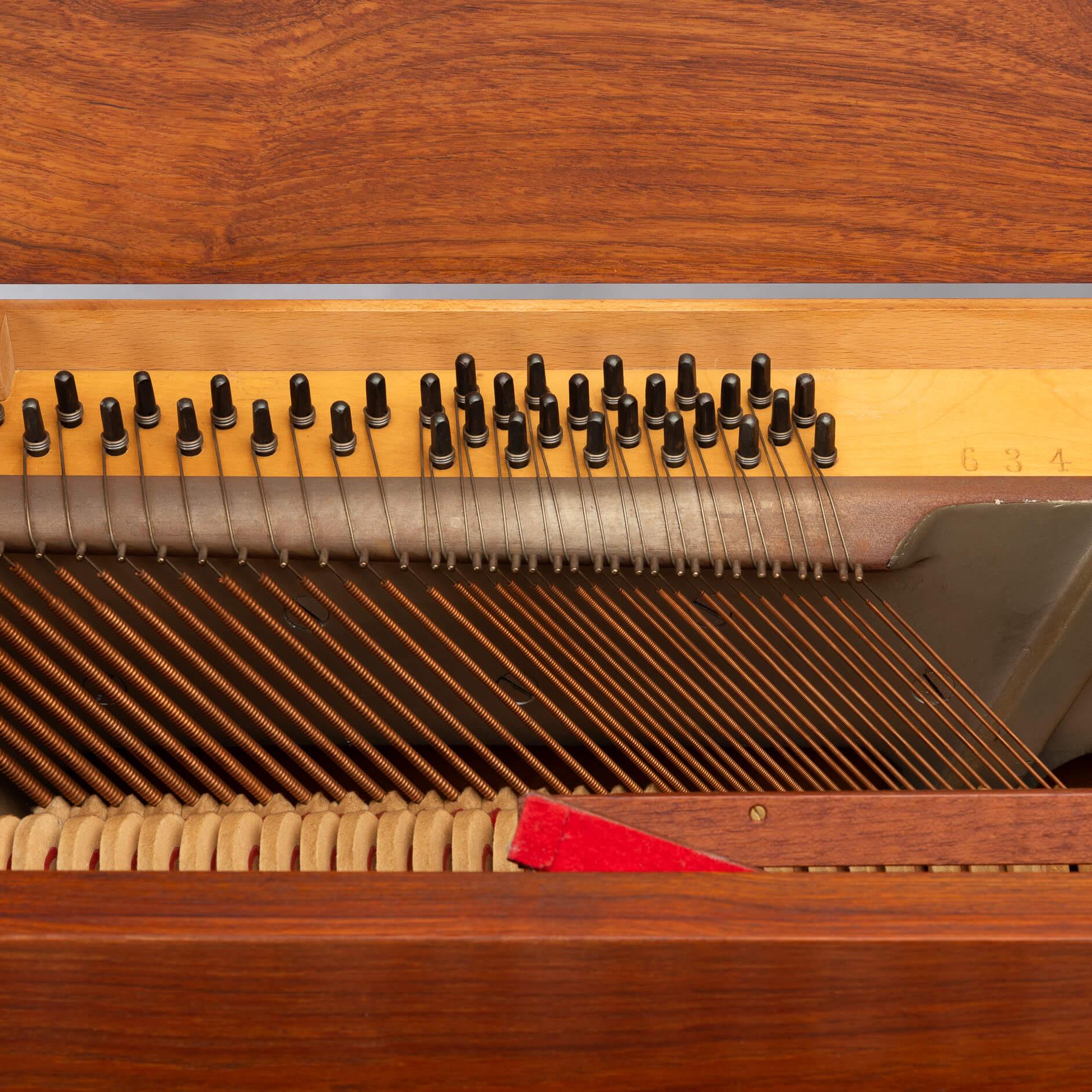 Danish Design Teak pianette by Louis Zwicki, 1950s 9