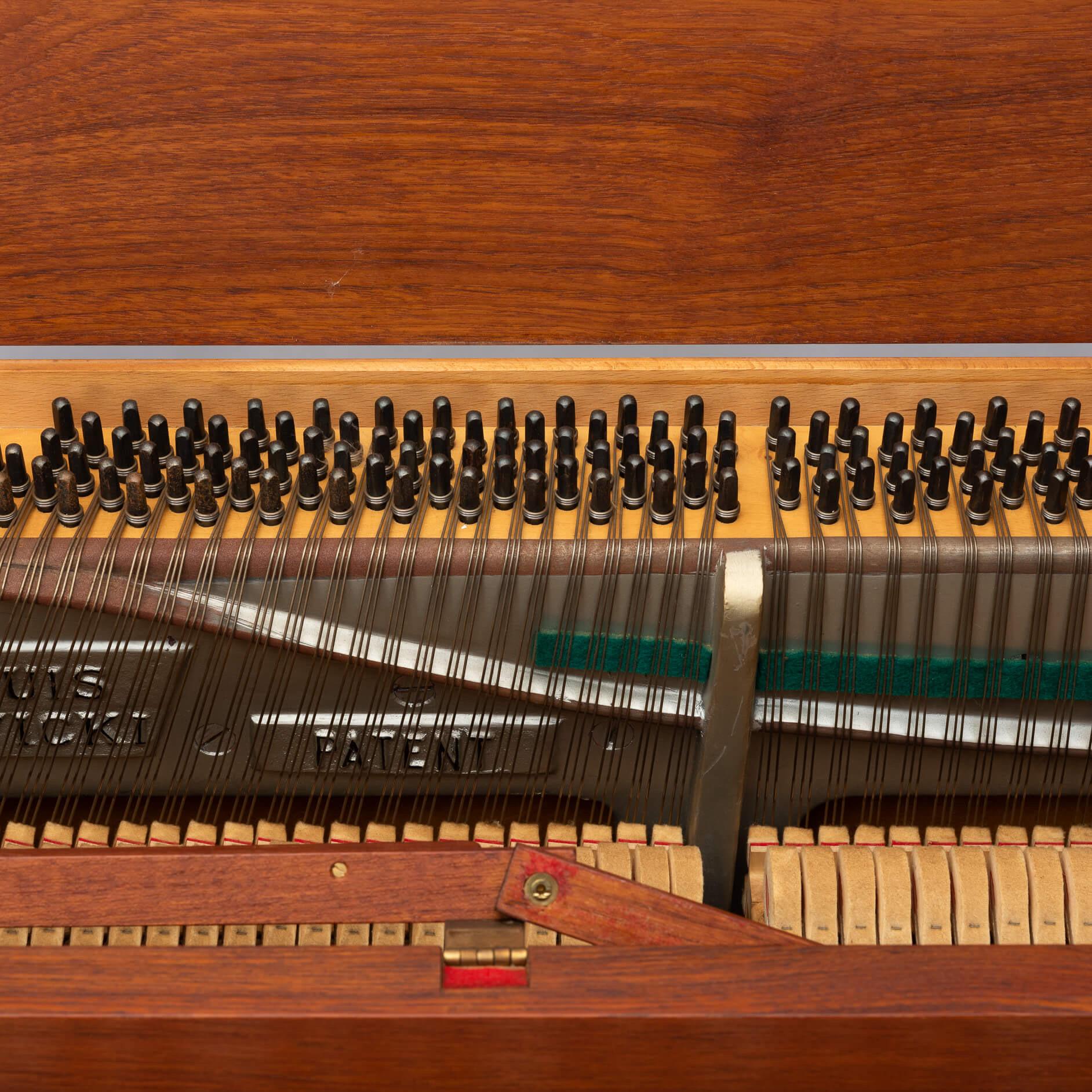 Danish Design Teak pianette by Louis Zwicki, 1950s 11