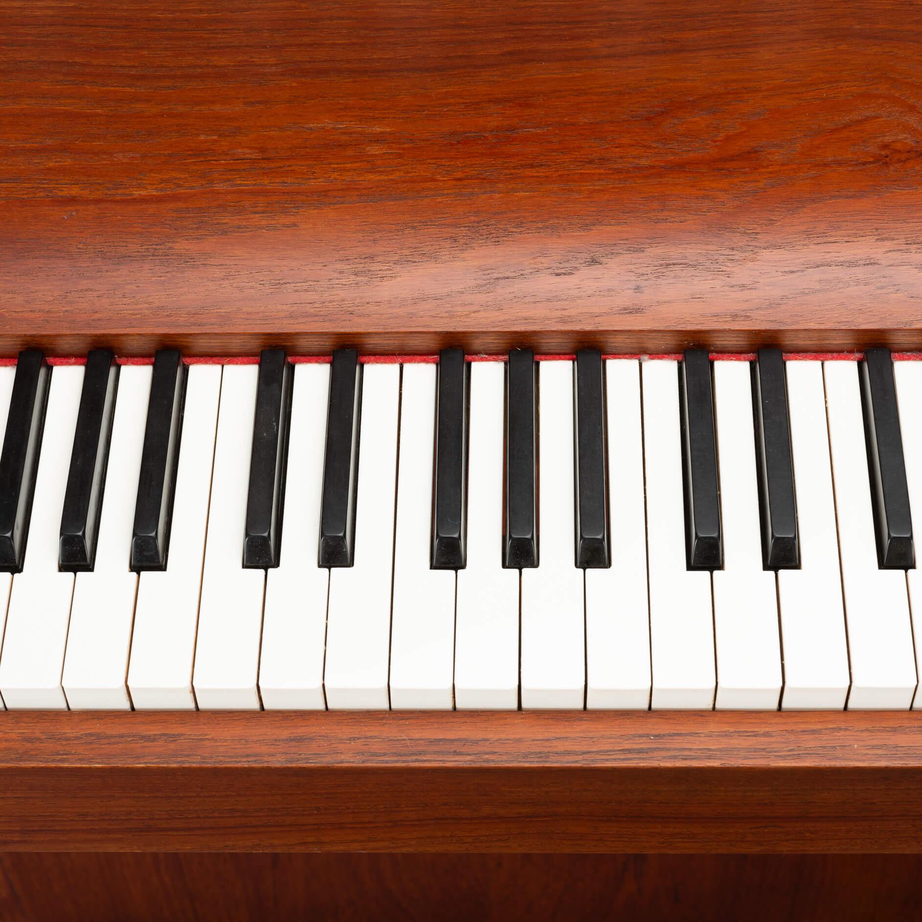 Danish Design Teak pianette by Louis Zwicki, 1950s 3