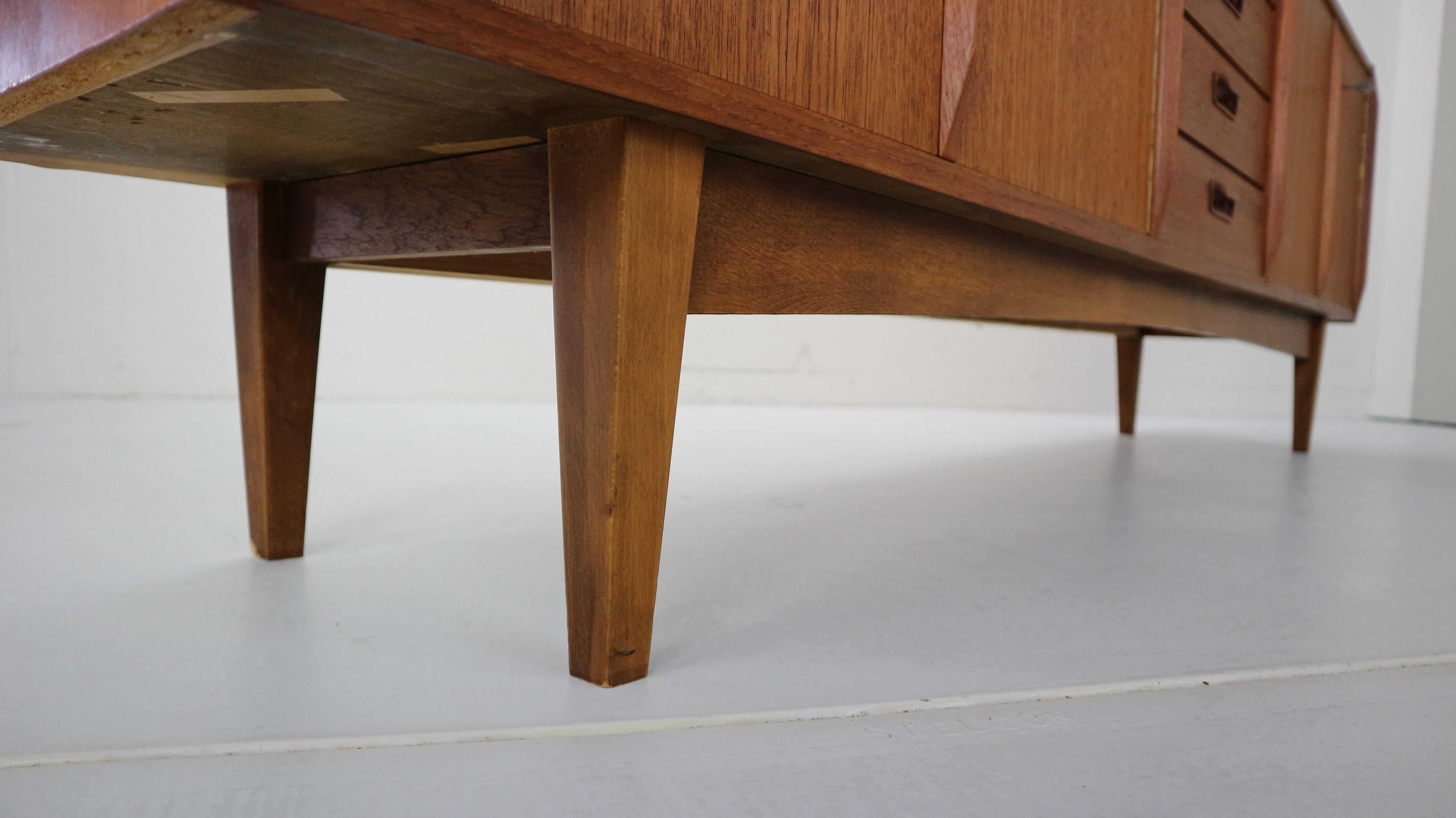 Danish Design Teak Vintage Sideboard, 1960s, Denmark 2