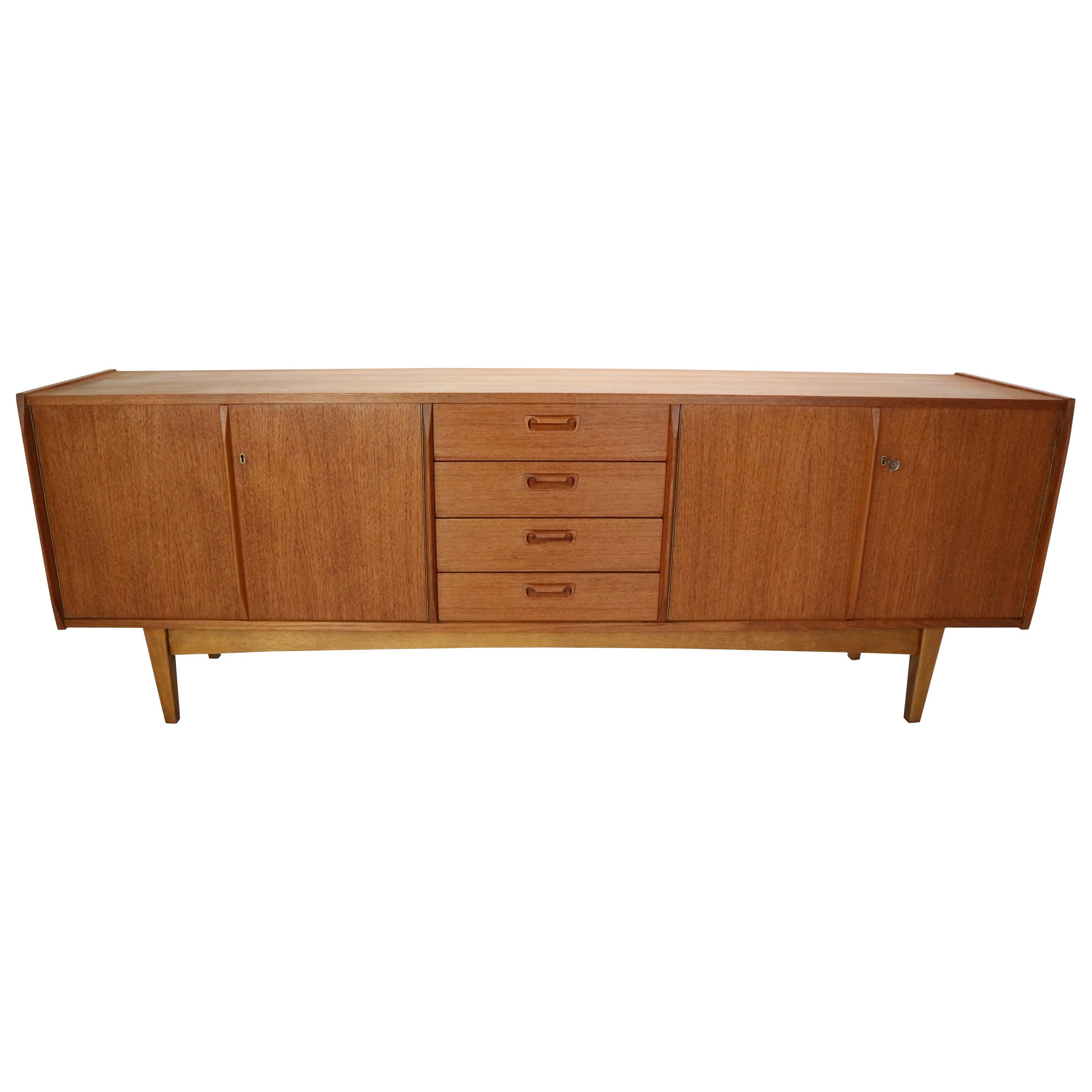 Danish Design Teak Vintage Sideboard, 1960s, Denmark