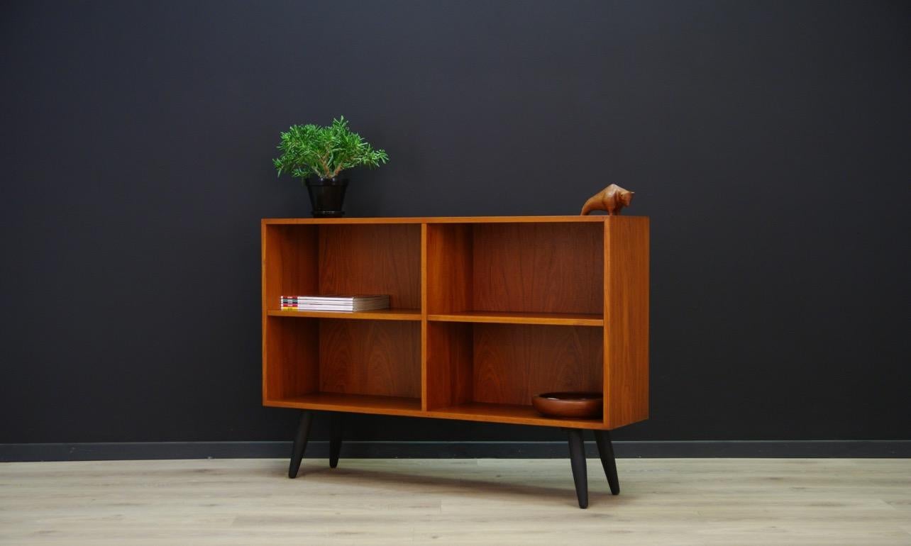 Scandinavian Danish Design Vintage Bookcase Teak Midcentury