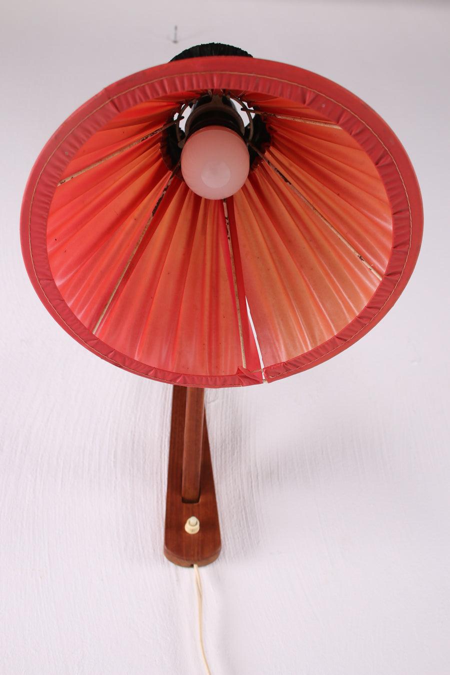 Danish Design Wall Lamp with Original Shade, 1960s In Excellent Condition For Sale In Oostrum-Venray, NL