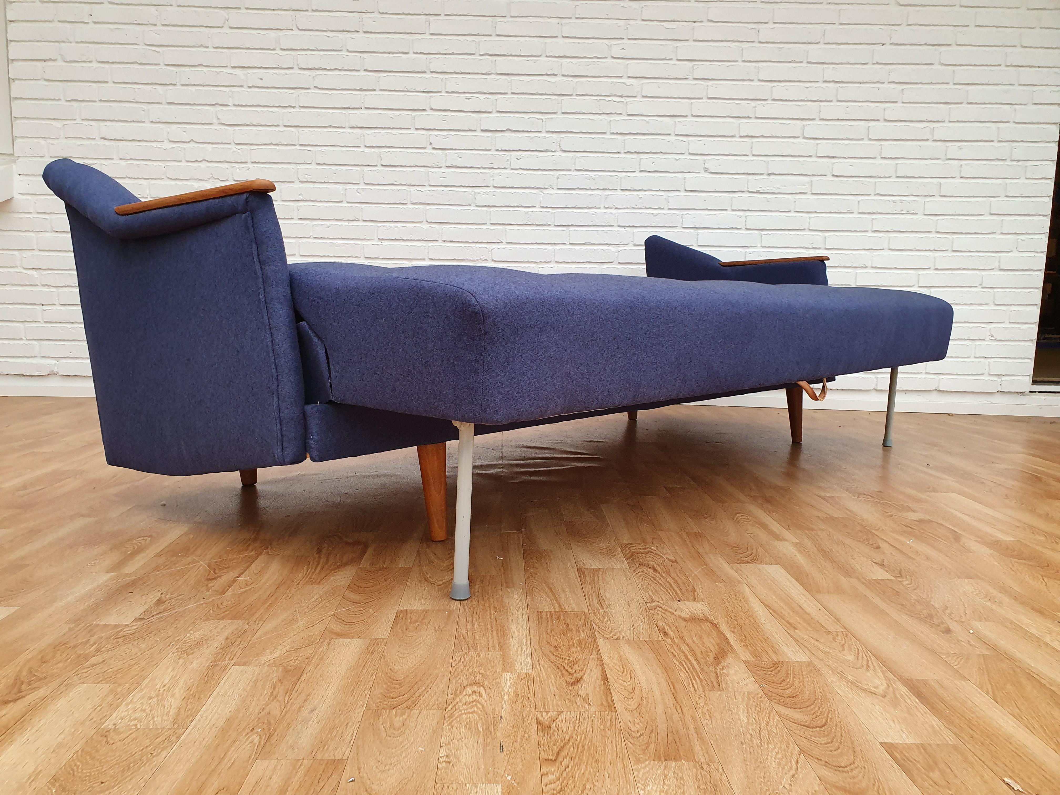 Danish Designed, 3 Persons Sofa Bed, 1960s, Completely Restored im Angebot 2