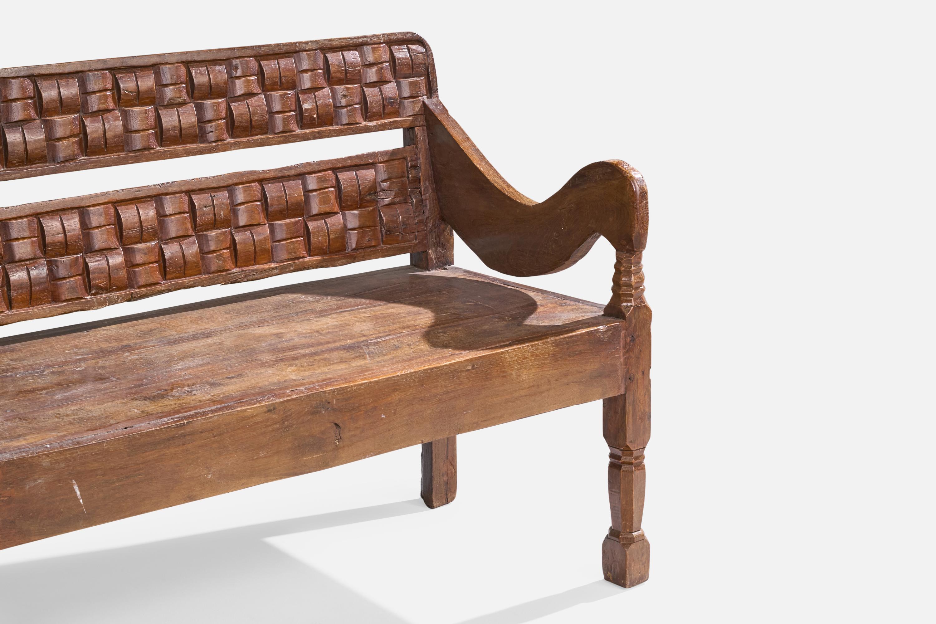 Diseñador danés, Banco, Roble, Dinamarca, Década de 1910 en venta 9