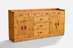 Danish Designer, Cabinet, Pine, Denmark, 1970s