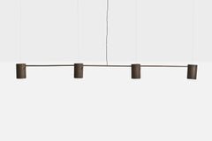 Danish Designer, Chandelier, Brass, Denmark, 1960