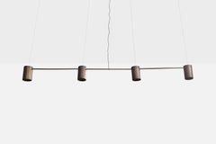 Danish Designer, Chandelier, Brass, Denmark, 1960