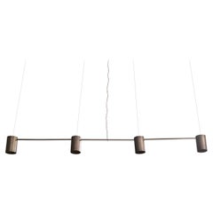 Danish Designer, Chandelier, Brass, Denmark, 1960