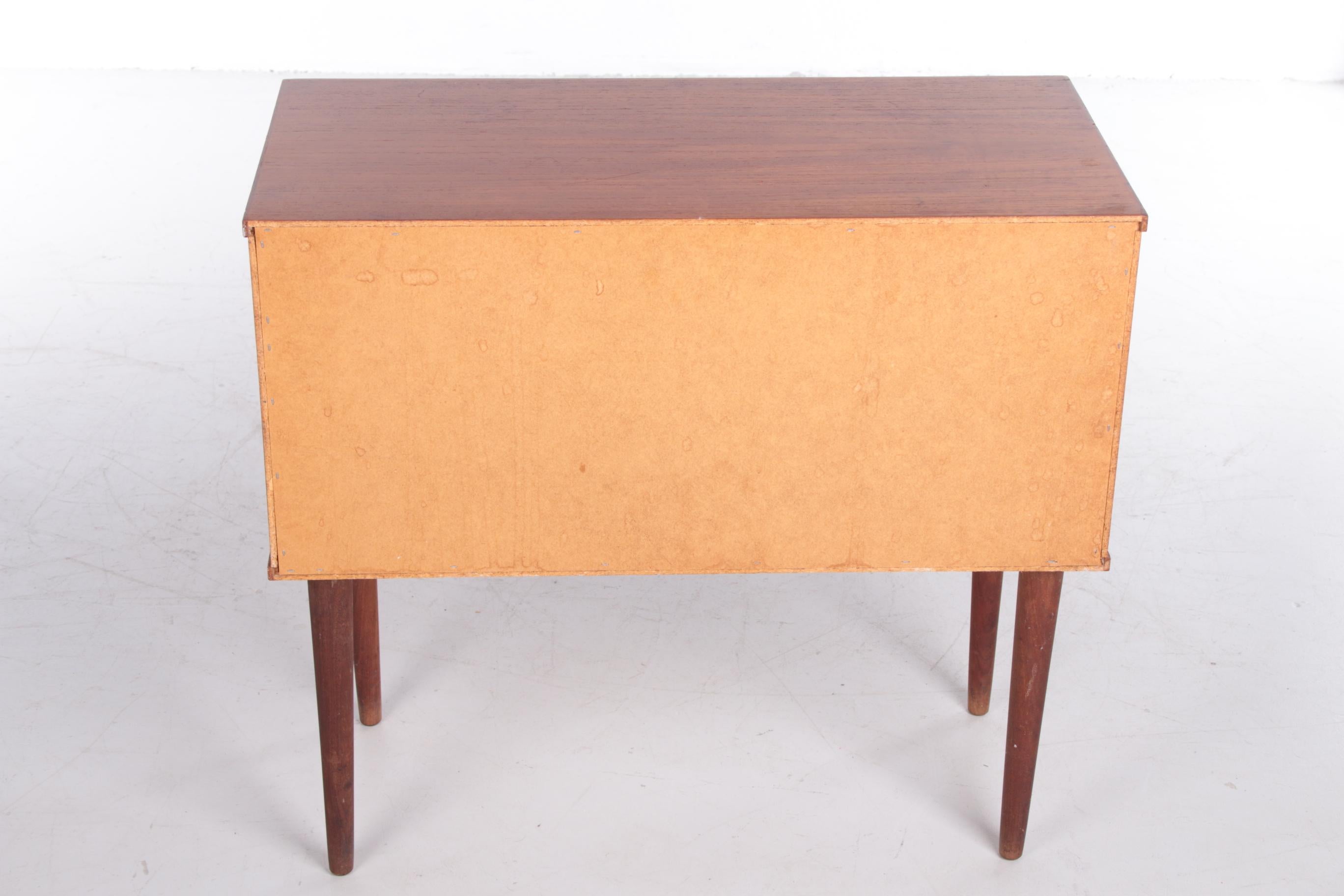 Mid-20th Century Danish Designer Chest of Drawers in Teak, 1960s