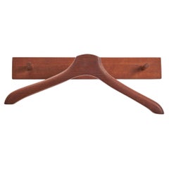 Retro Danish Designer, Coat Rack, Teak, Denmark, 1950s