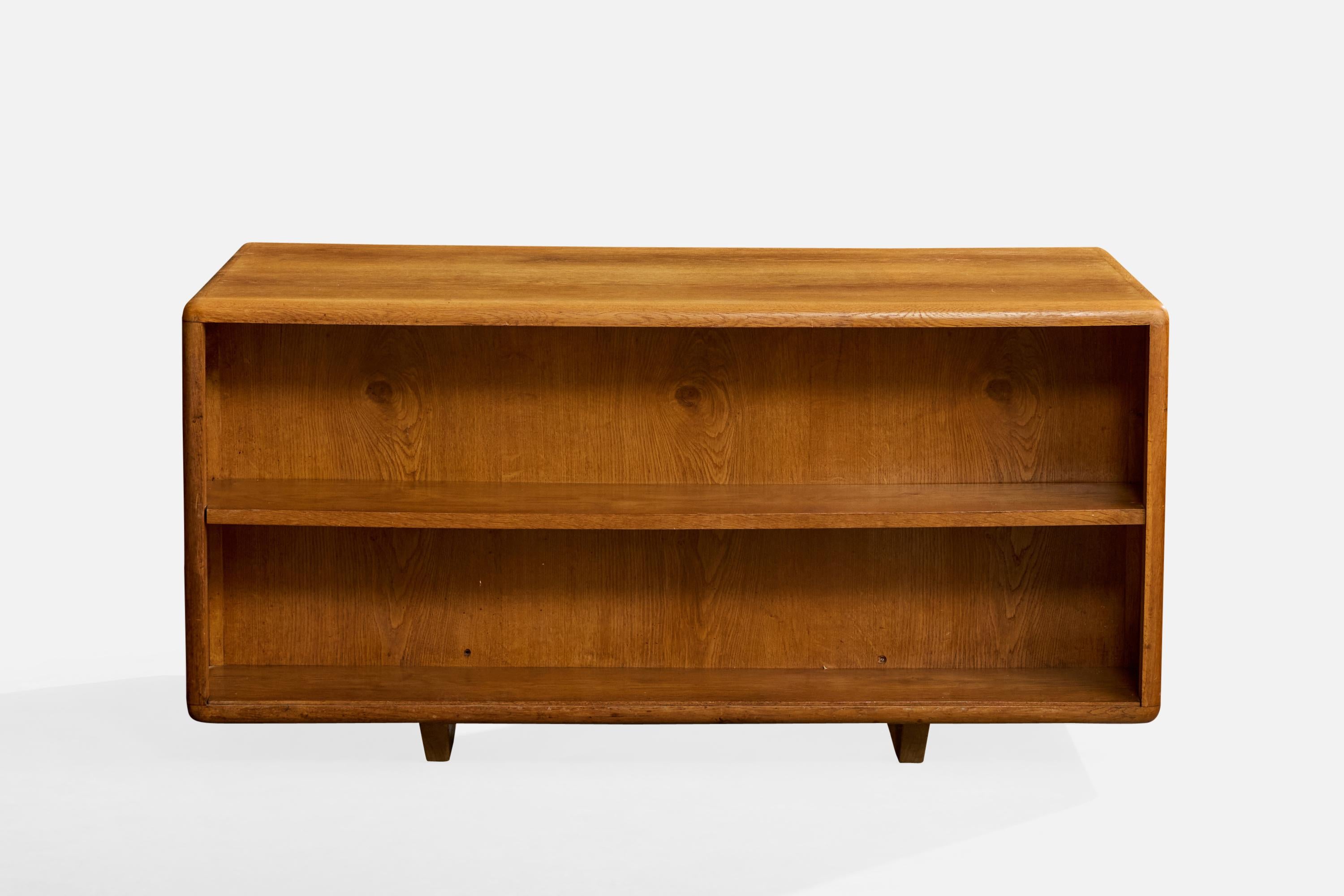 Danish Designer, Desk, Oak, Denmark, 1950s (Dänisch) im Angebot