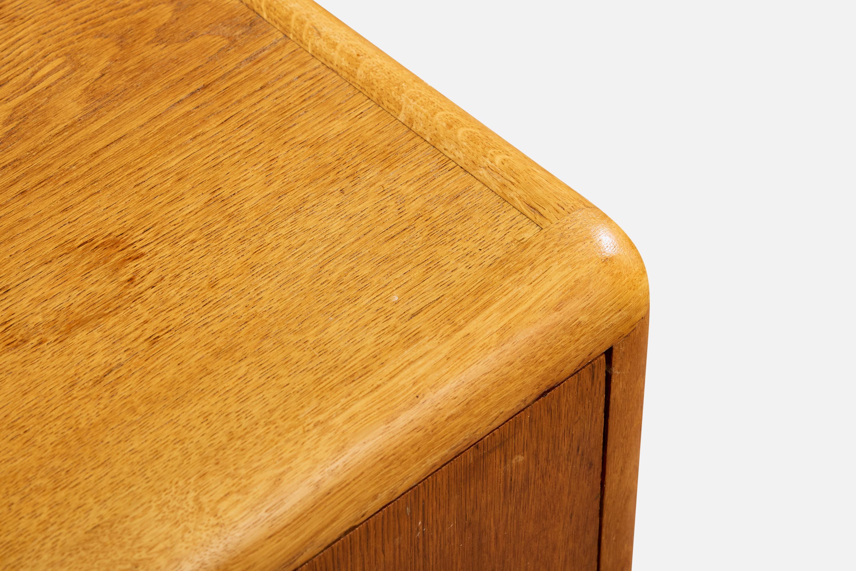 Danish Designer, Desk, Oak, Denmark, 1950s im Angebot 2