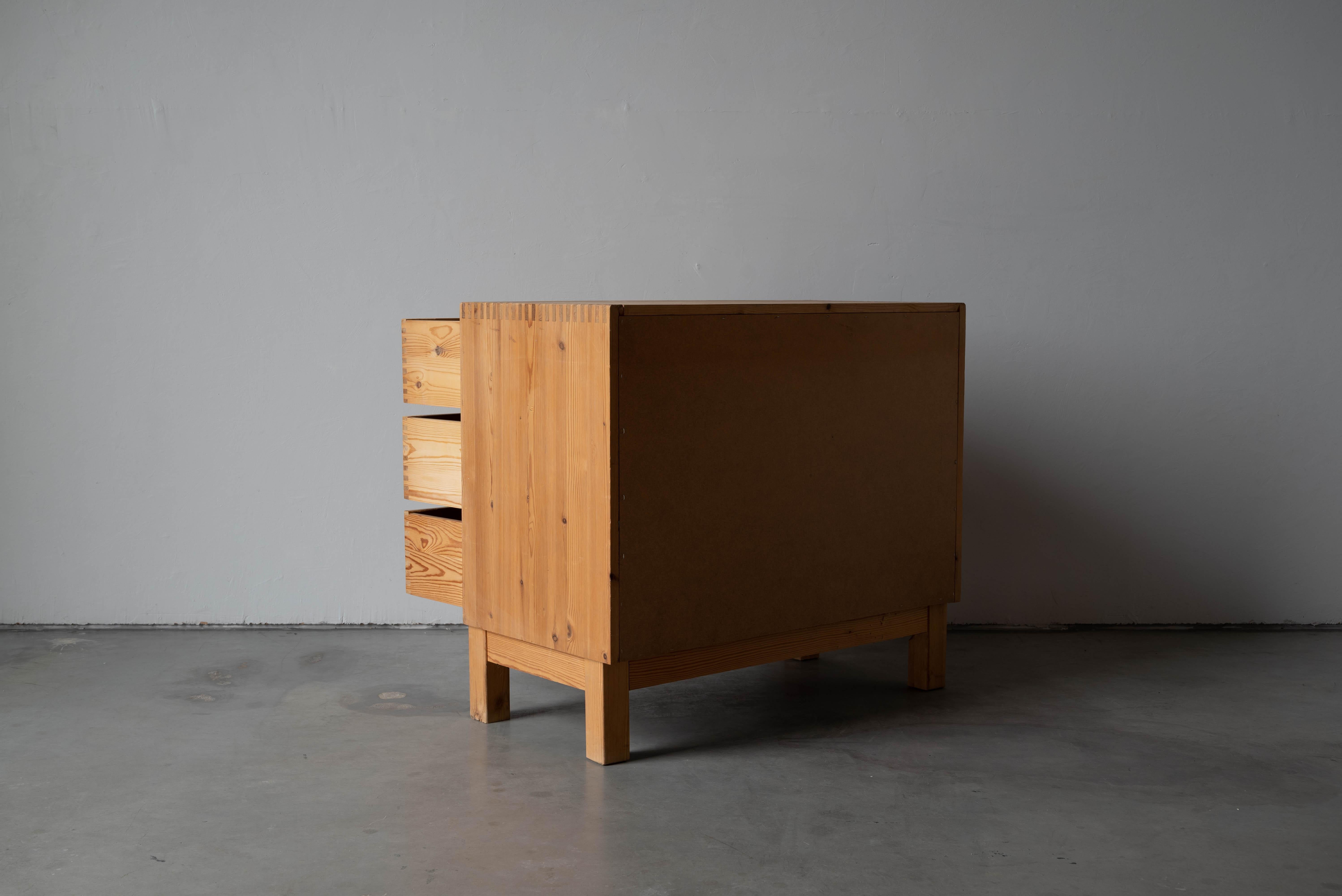 Danish Designer, Dresser / Chest of Drawers, Pine, Denmark, 1970s 2