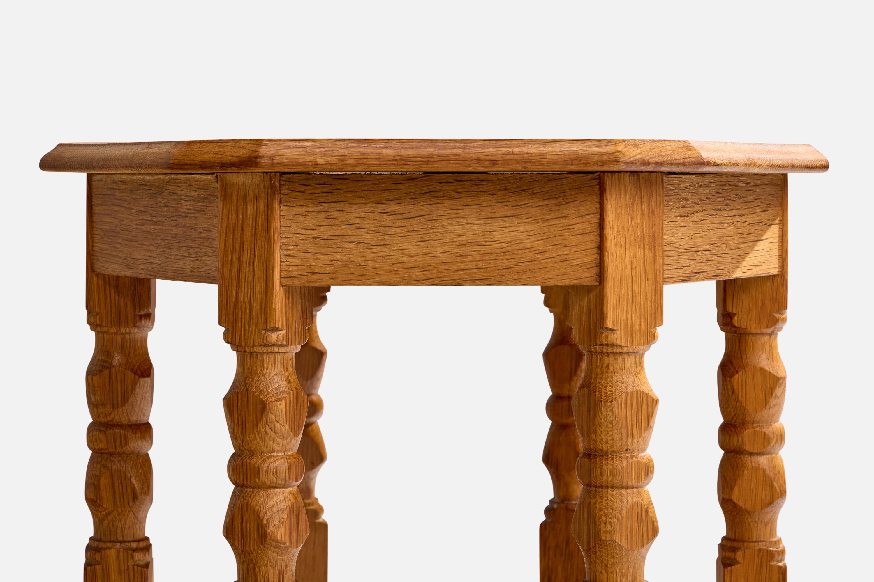 Quercia Designer danese, Tavolini, Oak, Danimarca, anni '1960 in vendita