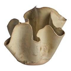 Diseñador danés, Jarrón de forma libre, Cerámica, Dinamarca, Década de 1960