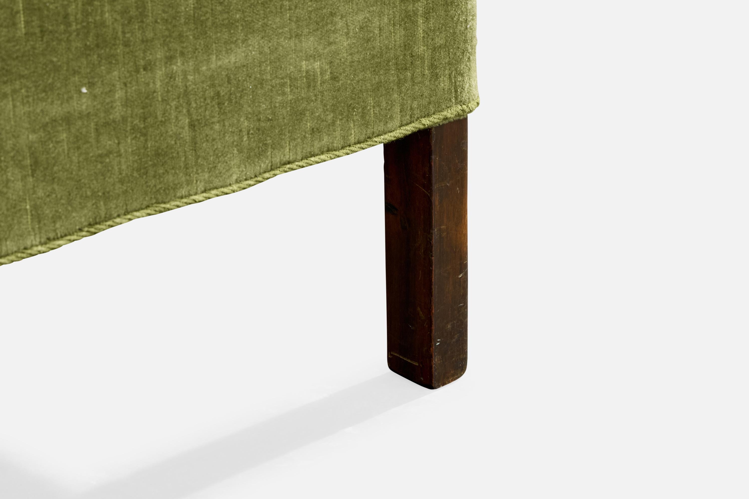 Designer danese, Sedie da salotto, Beeche, Velluto, Danimarca, anni '40 7