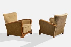 Designer danese, Sedie da salotto, Oak, Fabrice, Danimarca, anni '1940