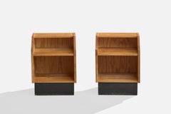 Danish Designer, Nighstands, Pine, Denmark, 1970s