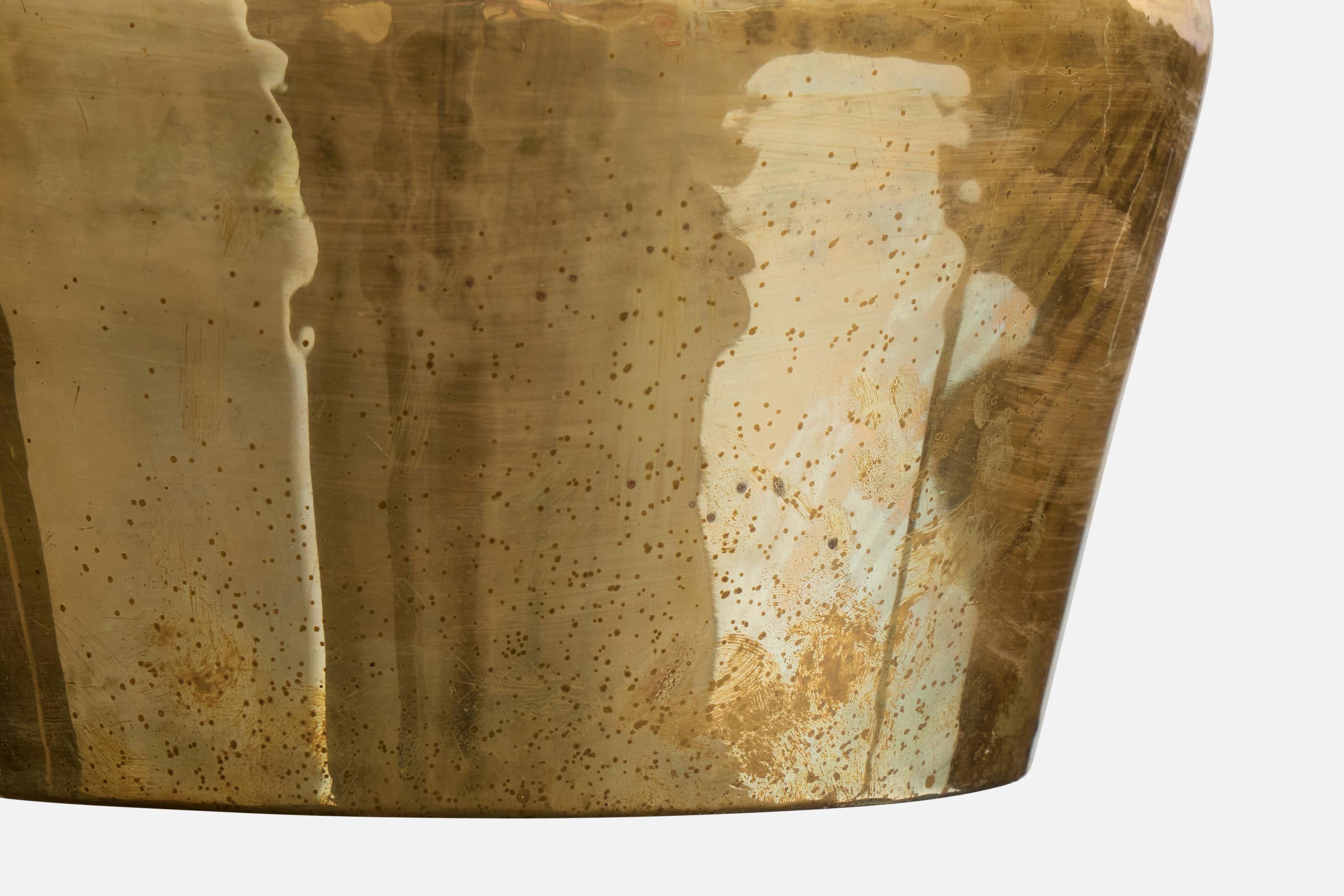 Designer danese, Lampade a sospensione, Ottone, Danimarca, anni '50 in vendita 2