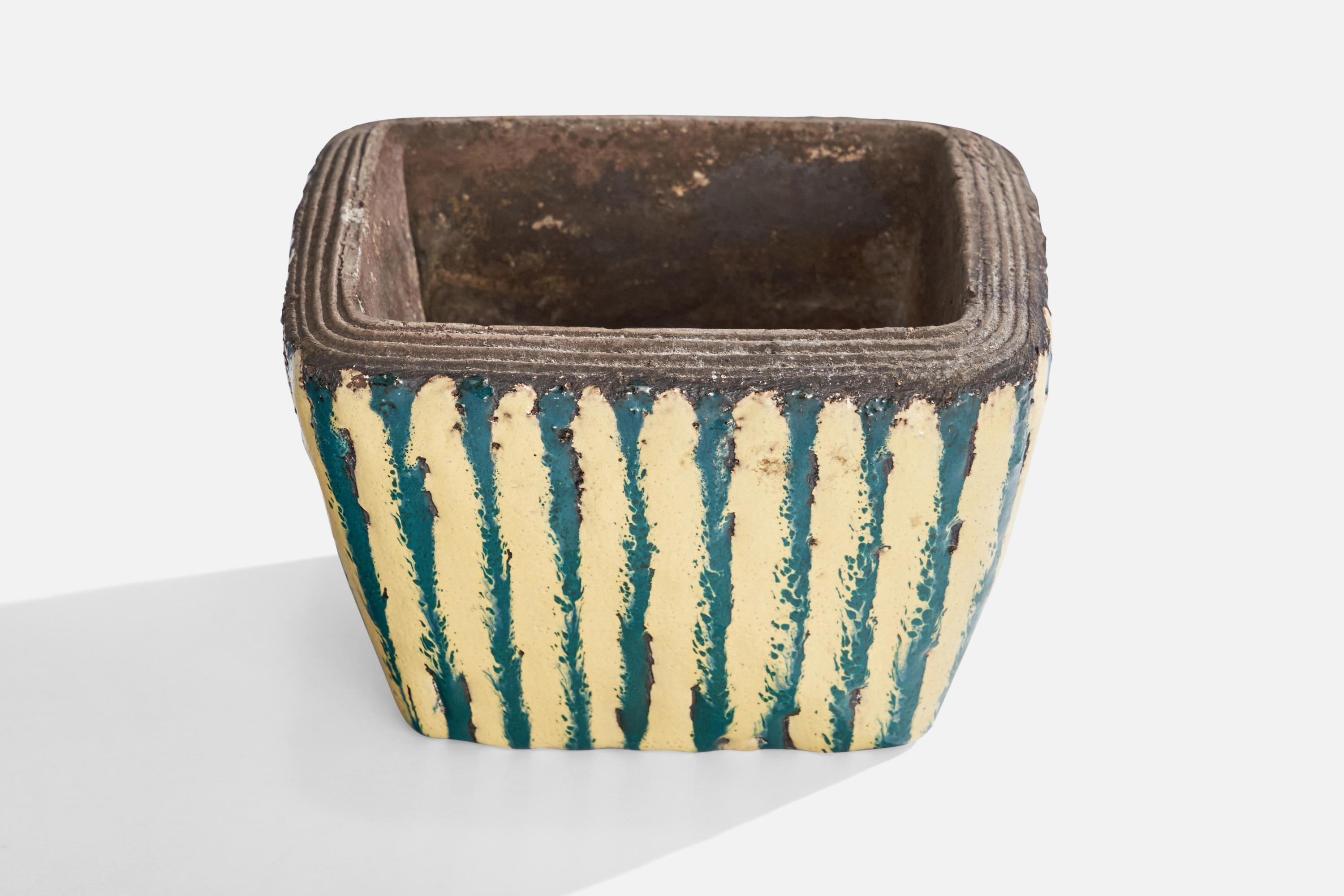Danois Designer danois, jardinière, céramique, Danemark, années 1950 en vente
