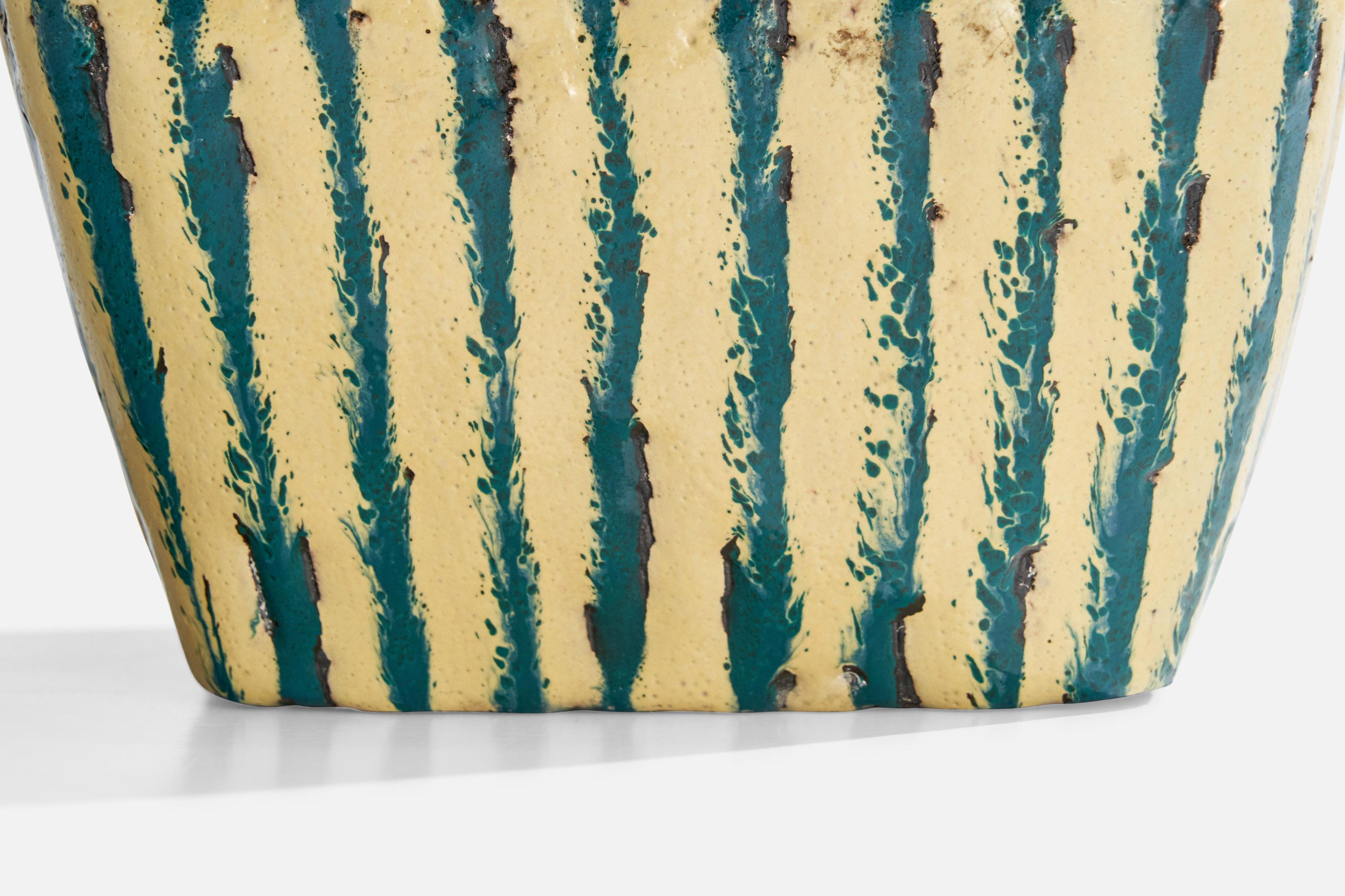 Designer danois, jardinière, céramique, Danemark, années 1950 en vente 1