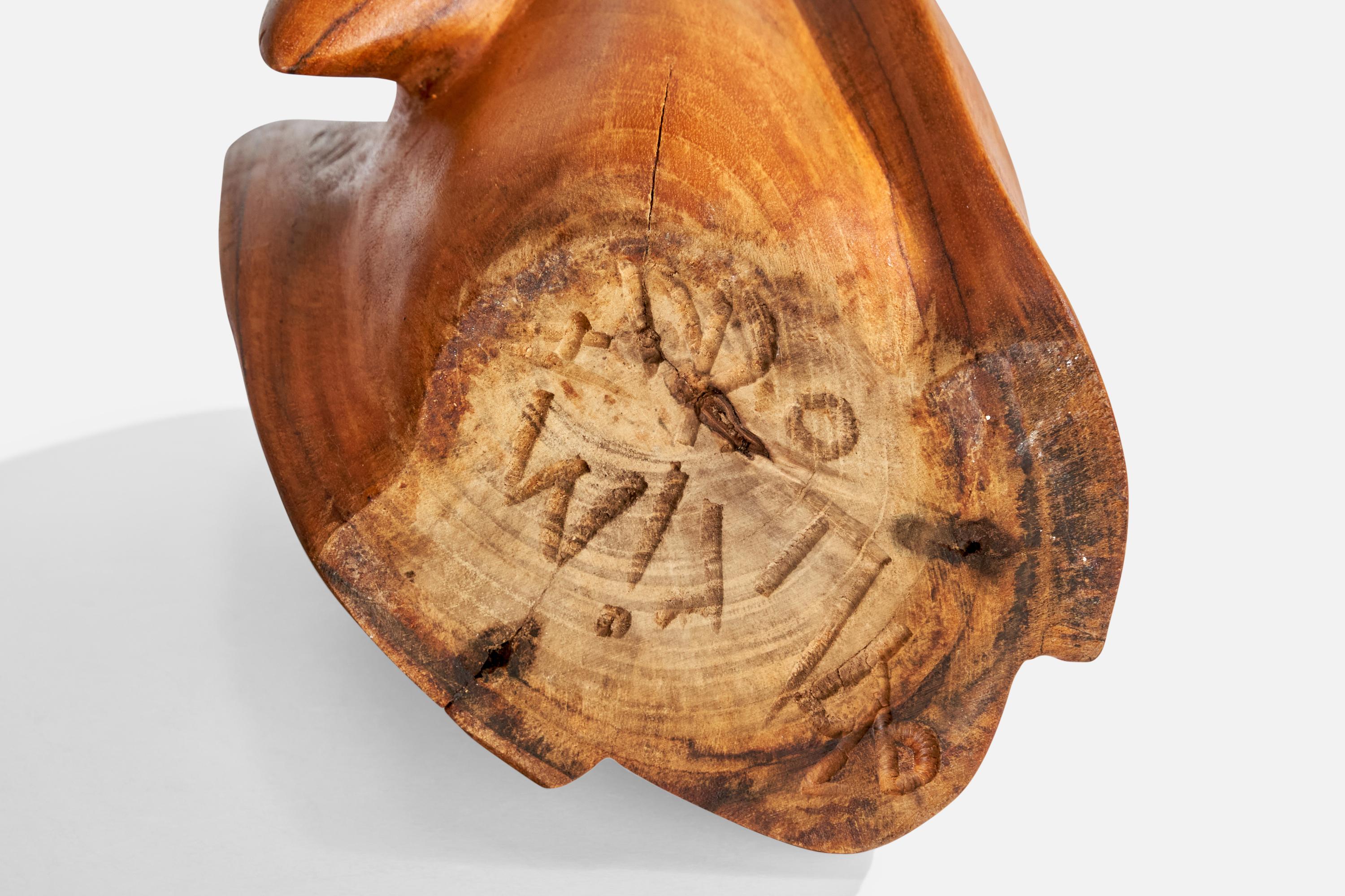 Scandinavo moderno Designer danese, Scultura, Wood, Danimarca, anni '50 in vendita