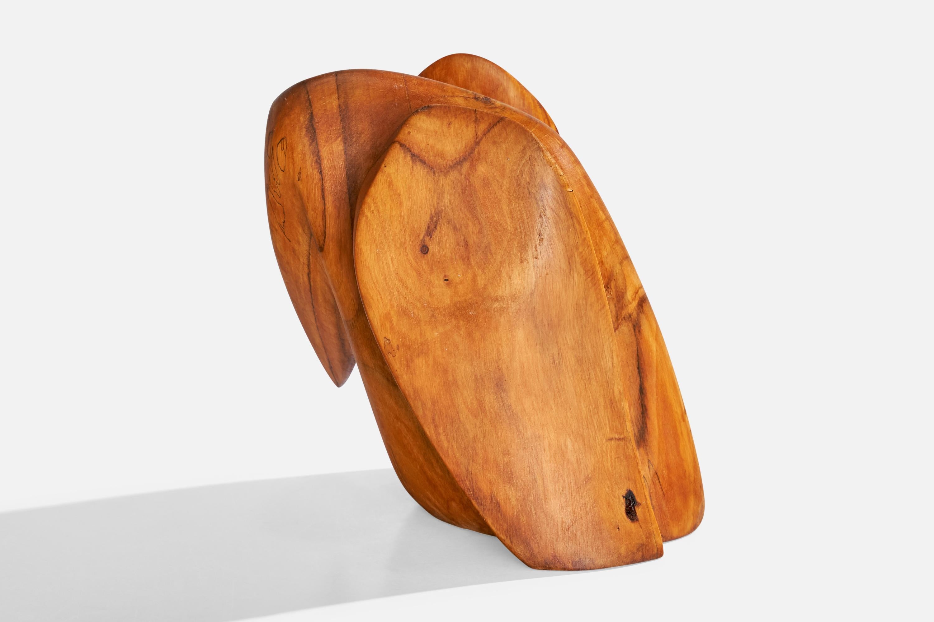 Metà XX secolo Designer danese, Scultura, Wood, Danimarca, anni '50 in vendita