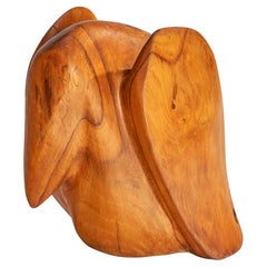 Designer danois, sculpture, Wood, Danemark, années 1950
