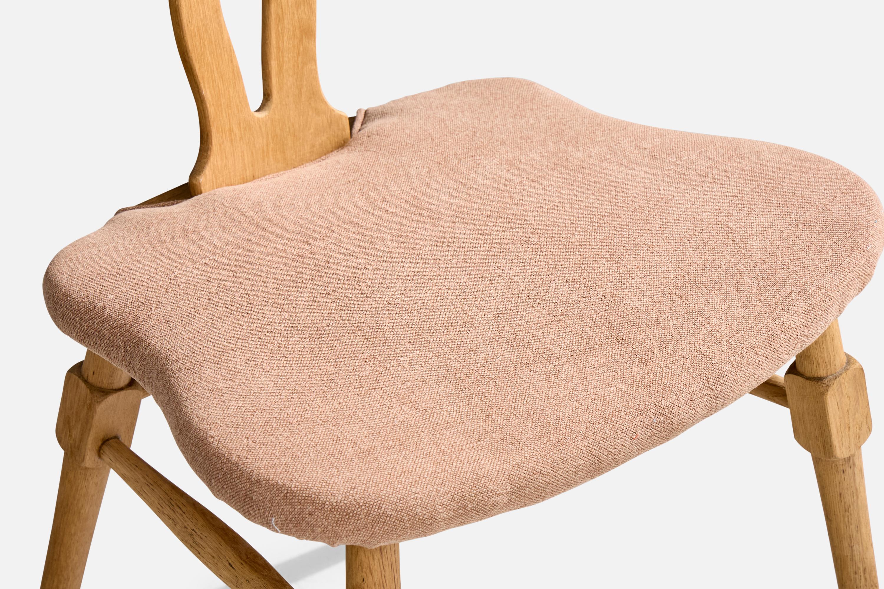 Chaise d'appoint de designer danois, Oak Oak, Fabrice, Danemark, années 1960 en vente 3