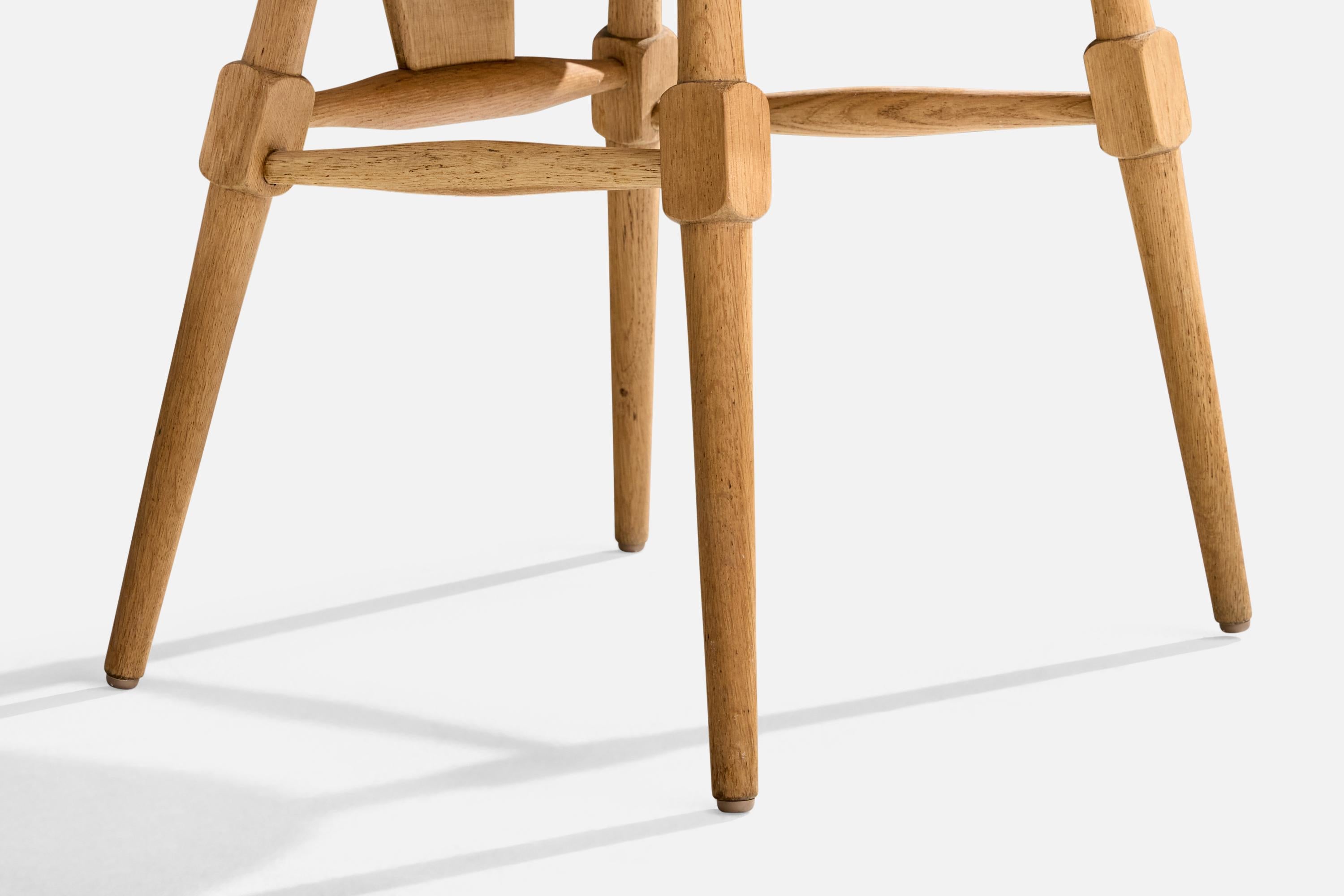 Chaise d'appoint de designer danois, Oak Oak, Fabrice, Danemark, années 1960 en vente 4