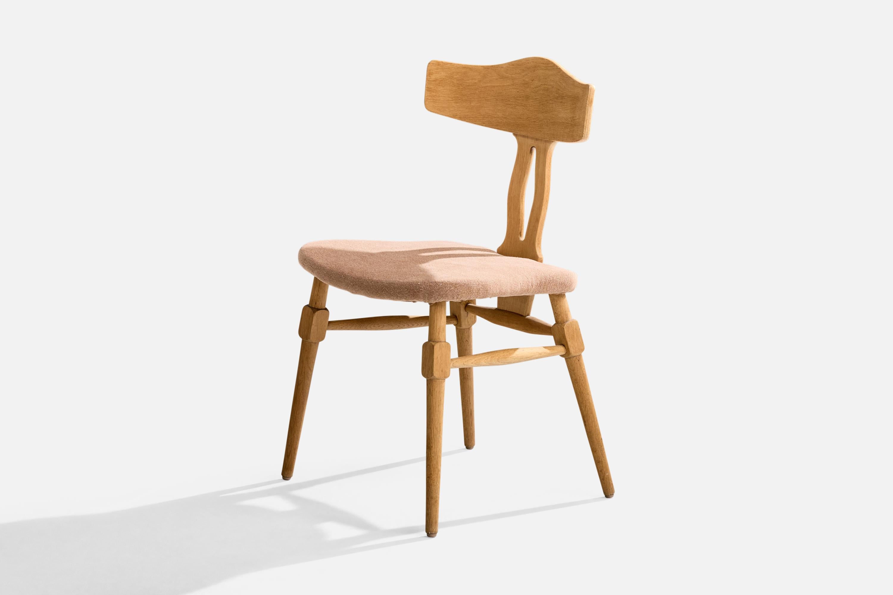 Chaise d'appoint de designer danois, Oak Oak, Fabrice, Danemark, années 1960 Bon état - En vente à High Point, NC