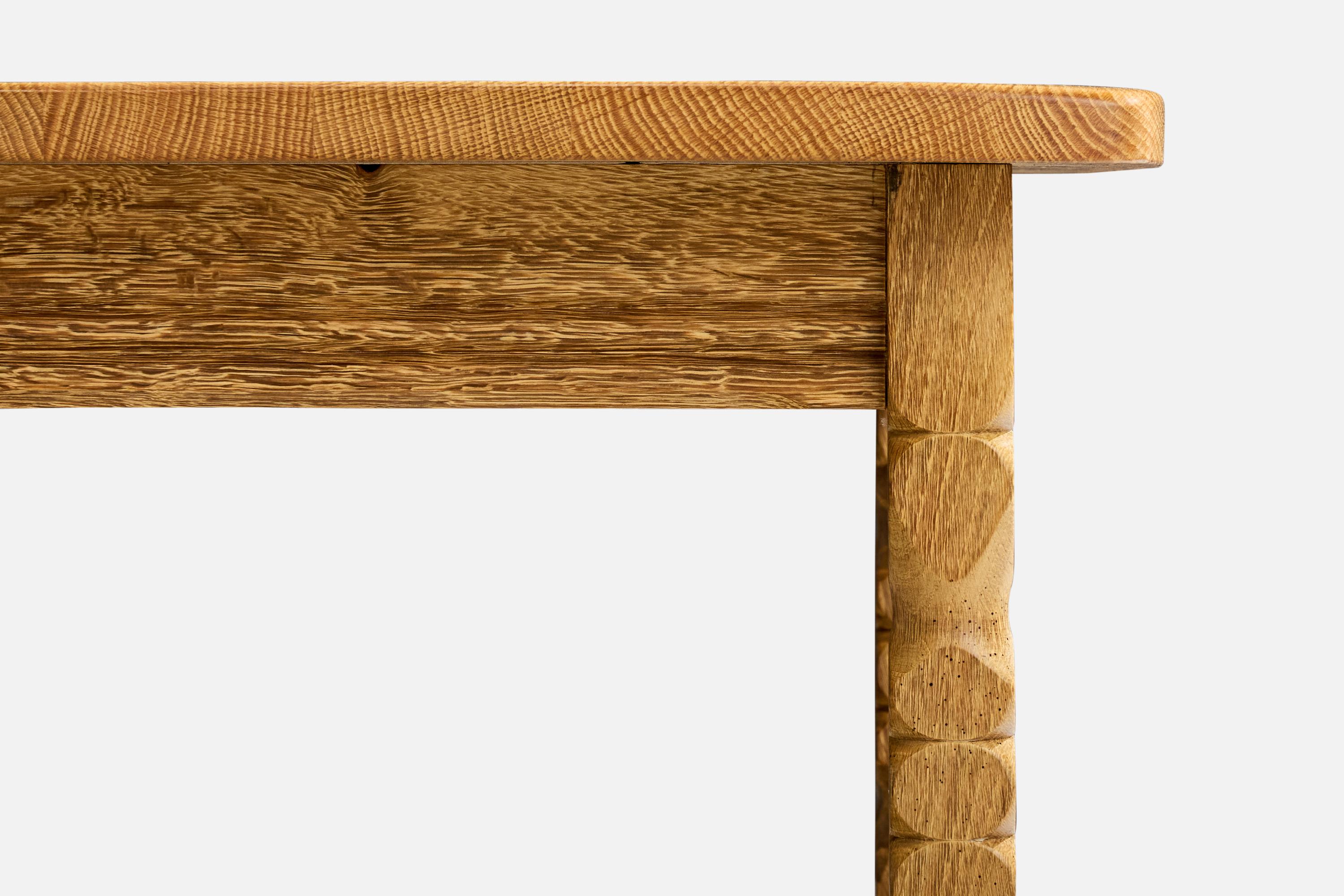Milieu du XXe siècle Designer danois, tables d'appoint, Oak, Danemark, années 1960 en vente