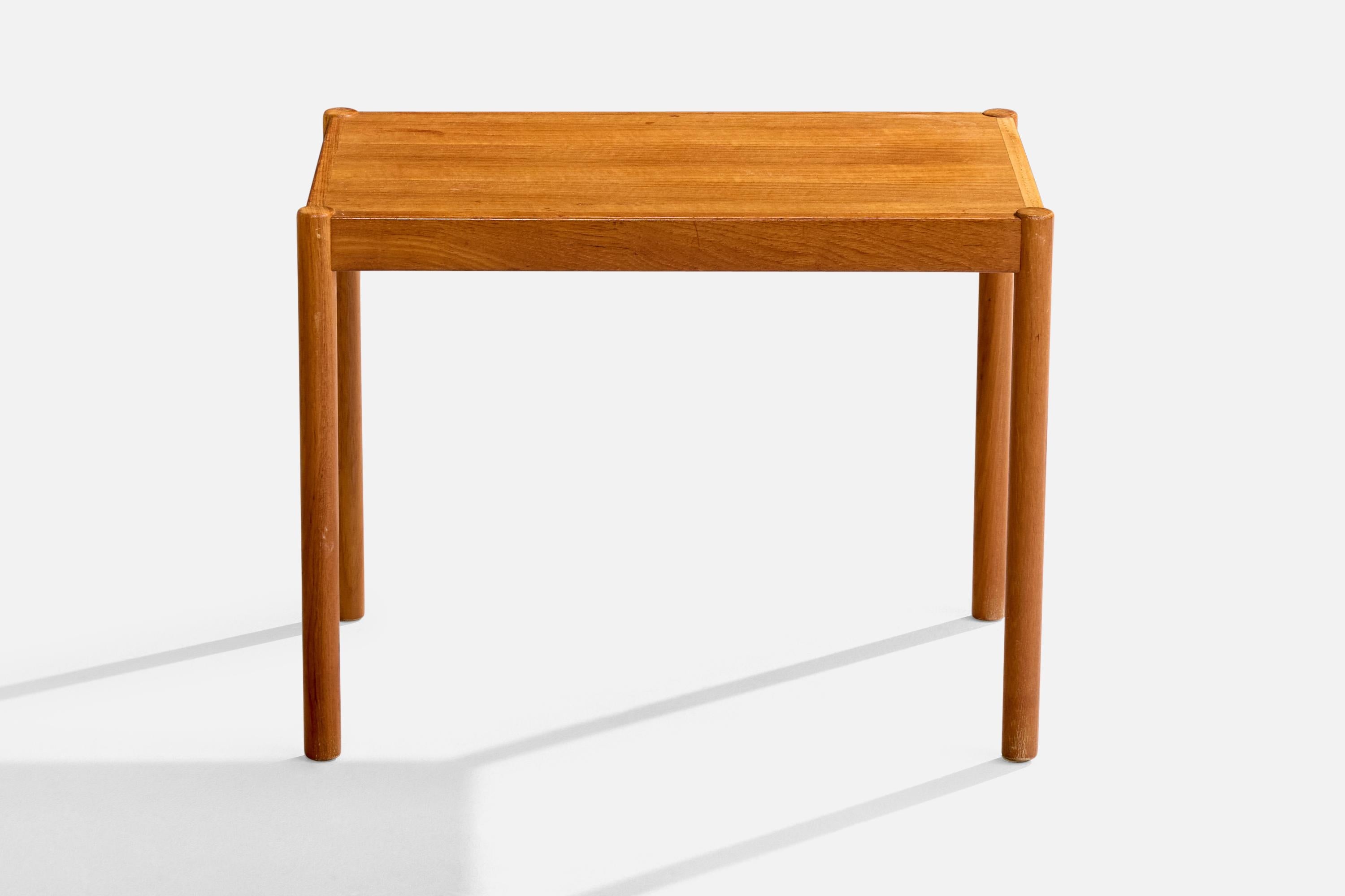 Mid-20th Century Danish Designer, Side Tables, Teak, Denmark, 1960s For Sale