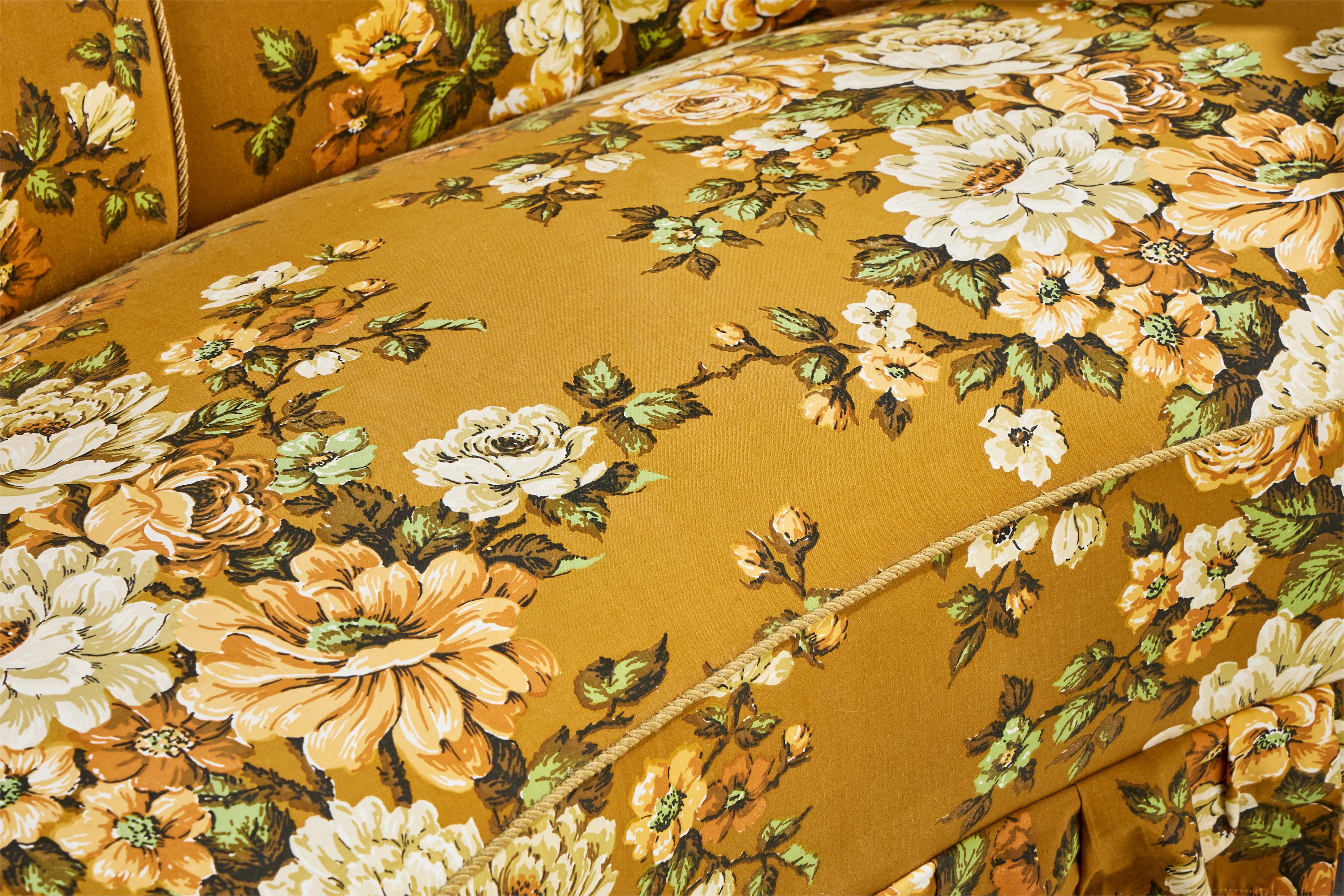 Danois Canapé de designer danois, tissu, Wood, Danemark, années 1950 en vente