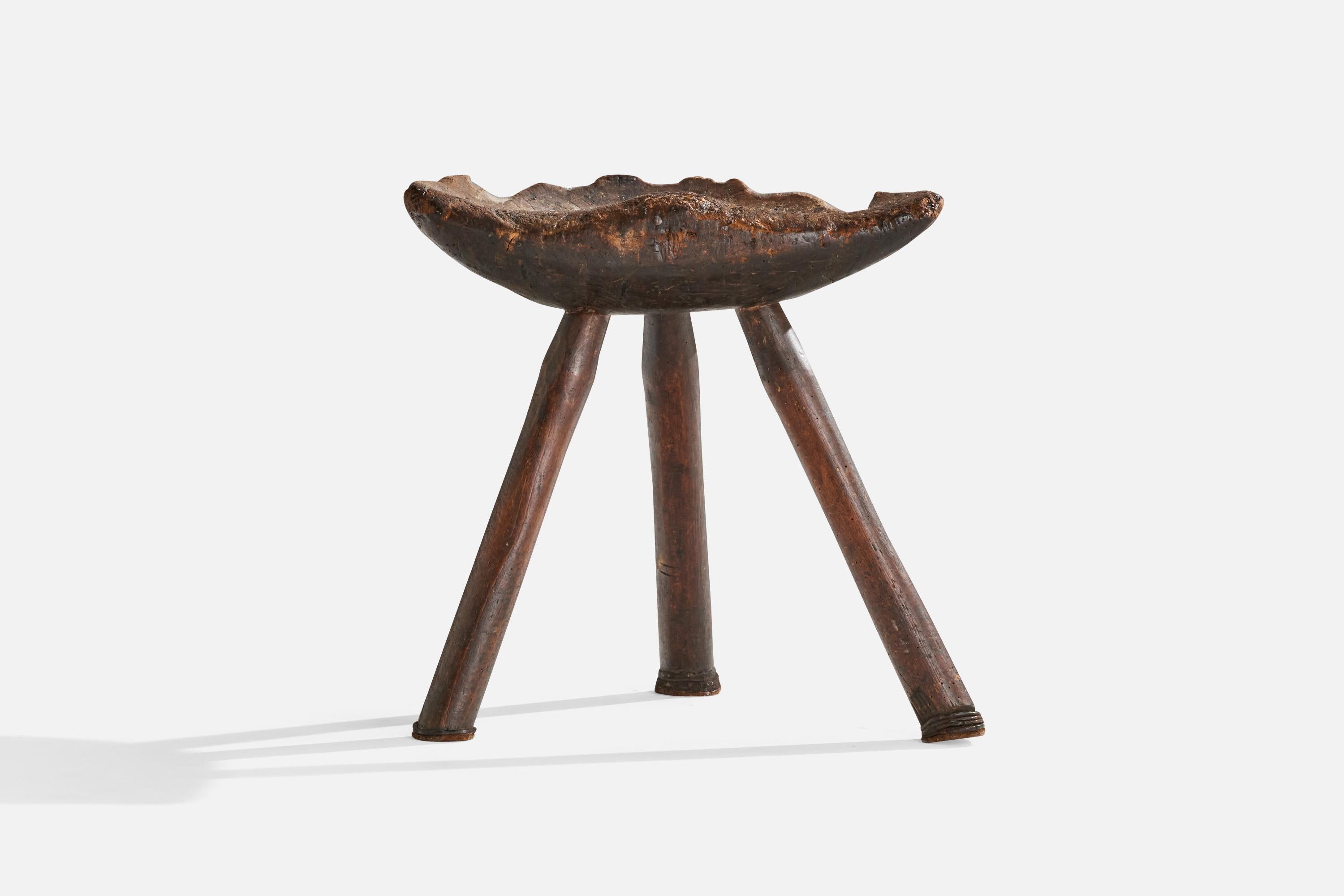 Danese Sgabello di design danese, Oak, Danimarca, anni '1920 in vendita