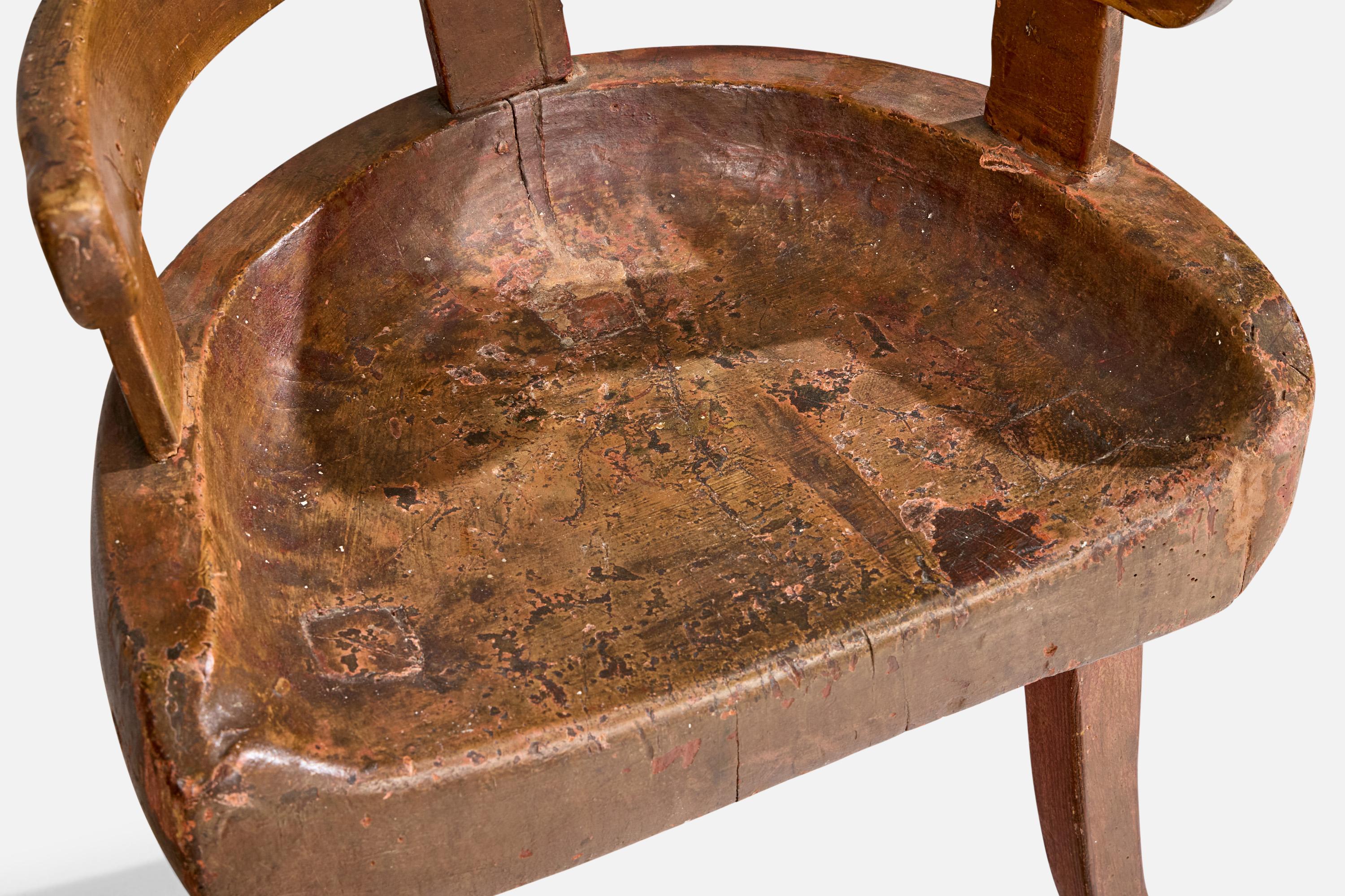 Designer danois, tabouret, Wood, Danemark, années 1900 en vente 4